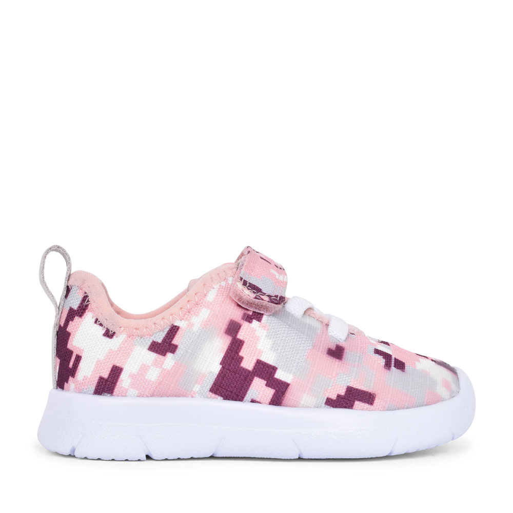 luego fácilmente Excesivo ATH FLUX PINK CAMO TEXTILE VELCRO TRAINER FOR GIRLS in KIDS F FIT